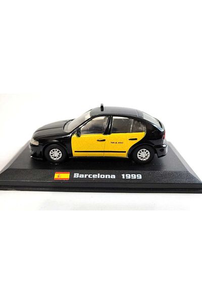 JPT Seat Leon 1999 Barcelona taxi model, 1:43