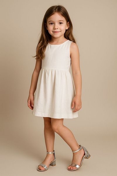 DİGGO Silver Children's Evening Dress Shoes
