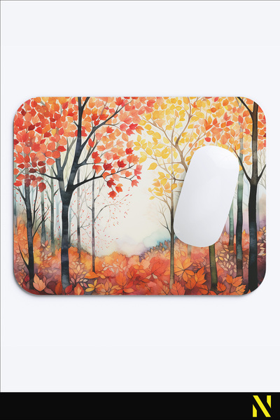 nilizma Mousepad ergonomic cu tematică de toamnă, bază anti-alunecare, pentru...