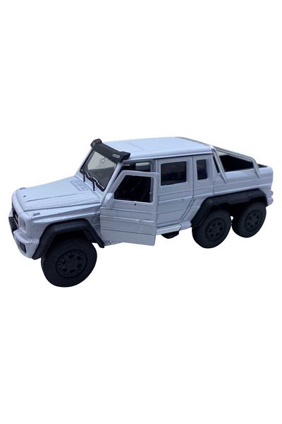 JPT Model 1/34 Mercedes Benz g 63 amg 6x6, white