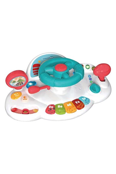 OEM Jucarie interactiva copii, Volan cu Sunete si Lumini, Dimensiune 30x21x12...