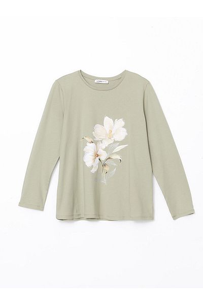 LC Waikiki Crew Neck Printed Women's T-Shirt