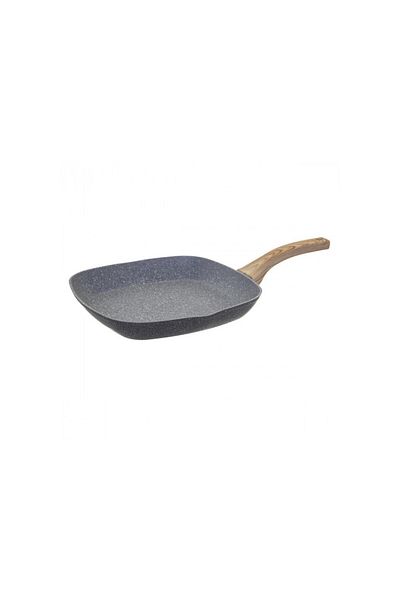 Secret de Gourmet SG Forge grill pan, granite, forged aluminum, 28 x 28 cm, with induction