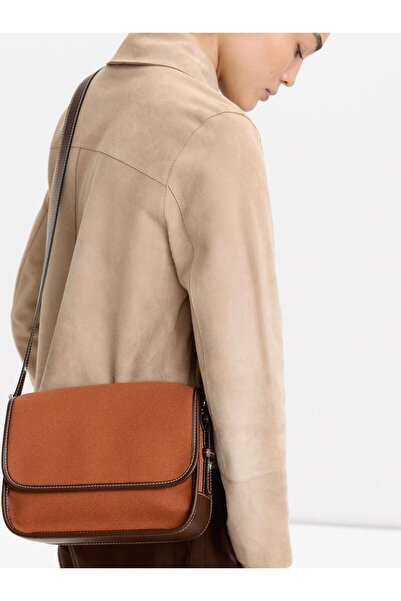 PARFOIS Mıknatıs Kapaklı Çapraz Askılı Çanta