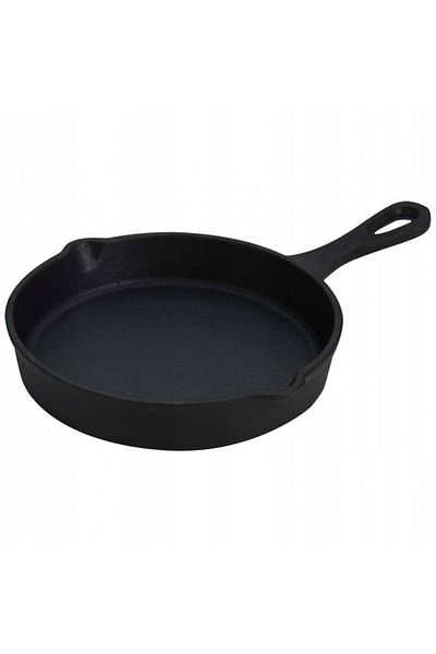 Excellent Houseware Mini-Cast frying pan, EH, cast iron, black, 13.5 x 2.5 cm
