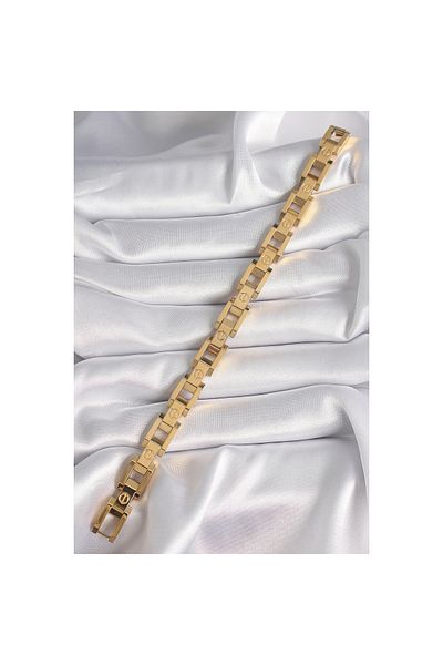 maarketim 316L Steel Gold Color Unisex Bracelet