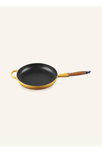 Le Creuset Signature Döküm Kızartma Tavası 28 cm Emaye Kaplı Ahşap Saplı 2,6 L