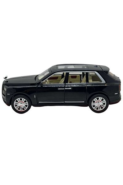 JPT Rolls Royce SUV Die-Cast Model 1:24 Black - sounds, lights and spring - 20cm