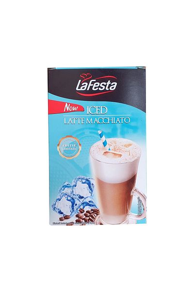 La Festa Cappuccino EXTRA SIZE, La Festa, Iced Latte Macchiato, 6 bucăți, 176g