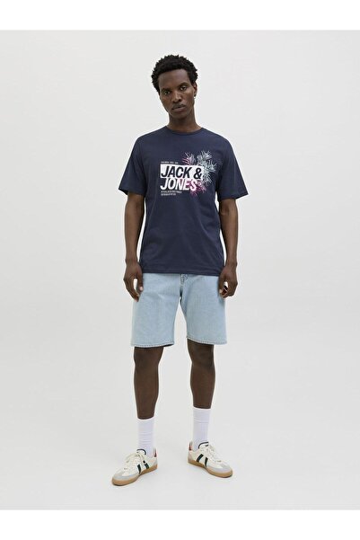 Jack & Jones Чоловіча базова футболка – 100% бавовна, модель JJJAXON