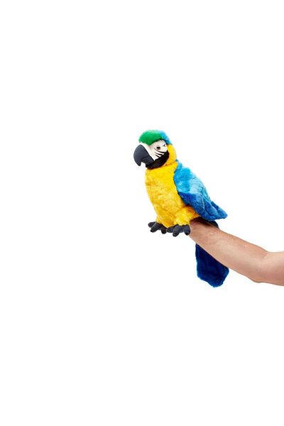 JPT Plush parrot marionette Araruna 25 cm Nat Geo