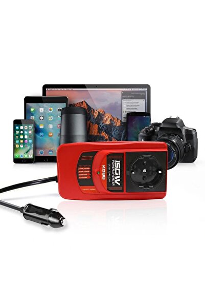 Genel Markalar KBN150 12V/220V 150Watt Modifiye Sinüs Dönüştürücü İnvertör