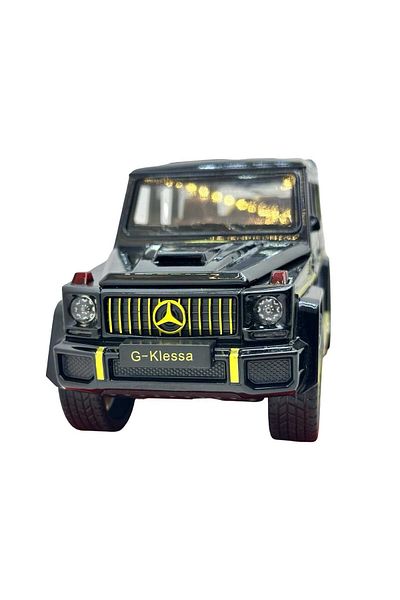 JPT Mercedes G-Class SUV Model Black V12 1:24 -sounds, lights and spring- 20cm