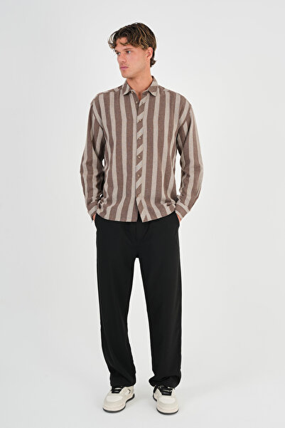 Redline Мъжка риза Oversize Nero