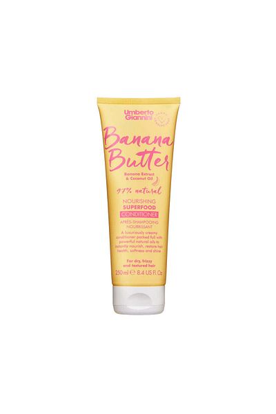 Umberto Giannini Nourishing conditioner for dry, frizzy and textured hair, Banana Butter, Umberto Giannini, 250 ml