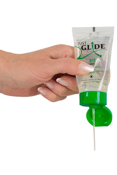 Just Glide Lubrifiant Anal Natural, Vegan, pe Baza de Apa, cu pH Optimizat, Just Glide, 50ml