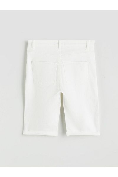 LC Waikiki Γυναικείο τζιν σορτς Bermuda Fit