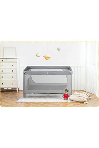 MAAS سرير للأطفال الصغار وحظيرة لعب - خفيف الوزن وقابل للطي وسهل السفر مع مدخ...