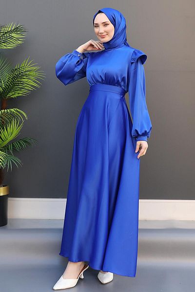 GİYZAMİLA Shoulder Detail Dress Saks