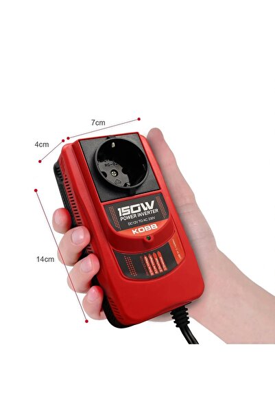 Genel Markalar KBN150 12V/220V 150Watt Modifiye Sinüs Dönüştürücü İnvertör