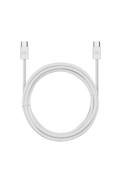 REDz Accessories Type-c To Type-c Charging Cable 6a, 60w, Fast Charge, Qc4.0, Bluestar Q28, 1m, White