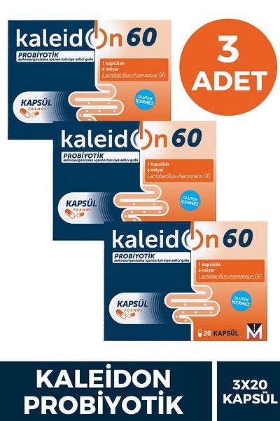 Seddar Collection Kaleidon 60 mg 20 capsules 3 pieces