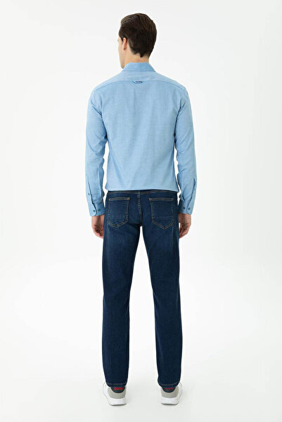 U.S. Polo Assn. U.S. Polo Assn. Luther-O-U Mavi Erkek Jean Pantolon 1693077