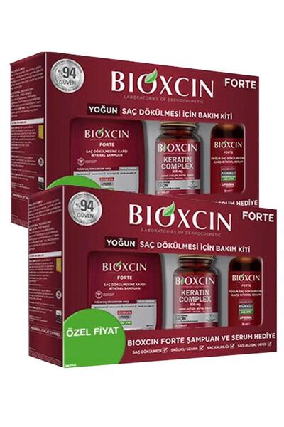 Bioxcin Forte Saç Bakım Kiti Yoğun Saç Dökülmesi 2 Adet