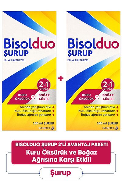 Seddar Collection Bisolduo Syrup 100 ml 2 Pieces