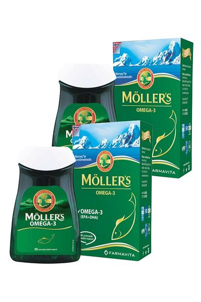 Seddar Collection Möller's Omega 3 60 Capsules 2 Pieces