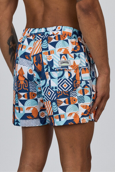 İLKCET MODA Regular Male 1St Quality Swim Shorts