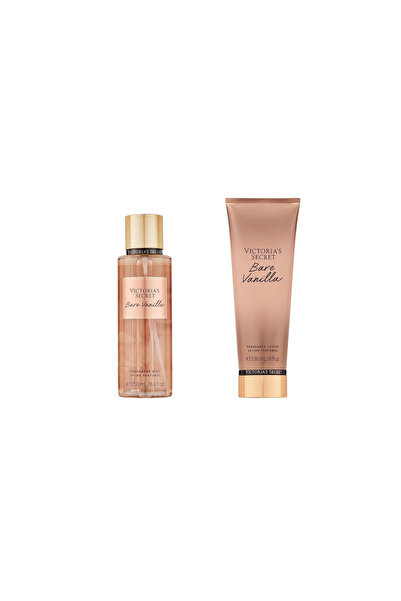 Victoria's Secret Bare Vanilla New Collection Vücut Spreyi ve Vücut Losyonu 2 Li Set
