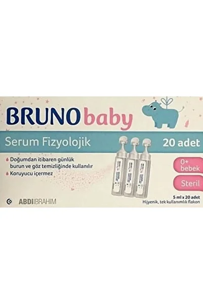 Bruno Baby Asfstore Bruno Baby 5 ml X 20 Vials