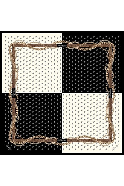 LA BOUTIQUE خريف |   وشاح الصيف البارد 1030-01-90X90