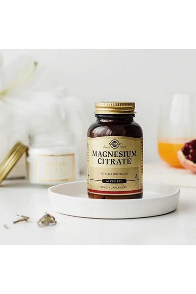 Solgar Magnesium Citrate 200 mg 60 Tablets