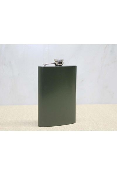 samur parti parti aksesuar & kostüm Single Khaki 9 oz Flask