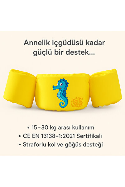 Genel Markalar Wolfy Myswim Yüzdürme Yardımcısı Denizatı-sarı