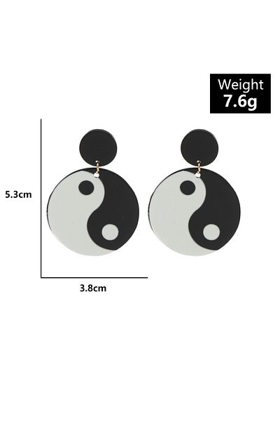 SIC MODA Cercei Yin Yang Sic Moda 4162