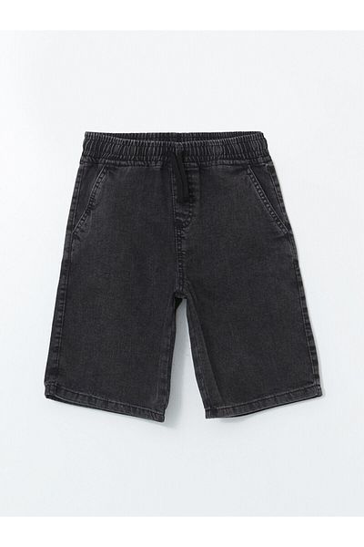 LC Waikiki Elastic Waist Boy Jean Shorts