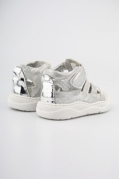 FOLLOWIN Girl's Silver Sandals Casual Comfortable Soft Non-Slip Sole, Girl's First Step Shoes