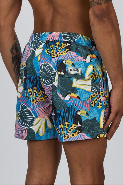 İLKCET MODA Regular Male 1St Quality Swim Shorts