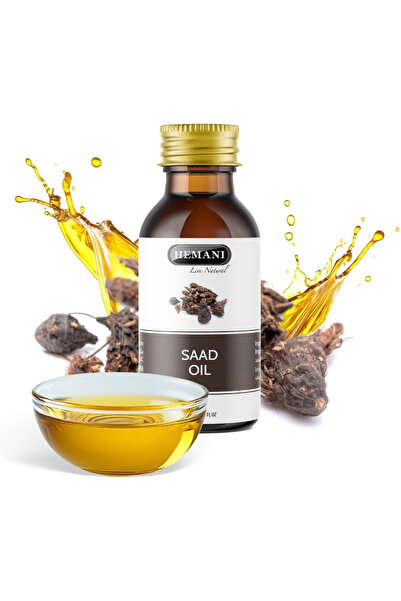 HEMANI زيت هيماني سعد زيت عطري حلال طبيعي 100٪ مضغوط على البارد 30 مل