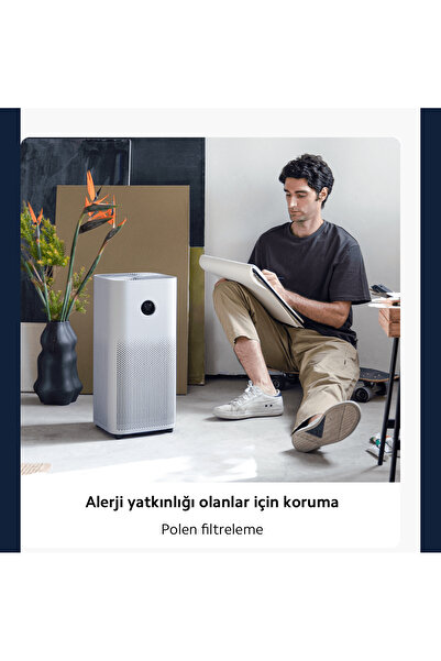 Xiaomi Akıllı Hava Temizleyici - Hepa Filtreli Premium Hava Temizleyici - 3 L...