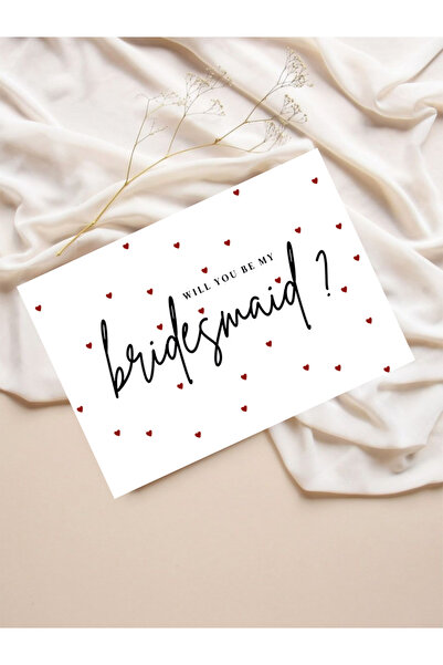 Pankart Evi Bekarlığa Veda Nedime / Bridesmaids Kartları - 8 adet - Bride To ...