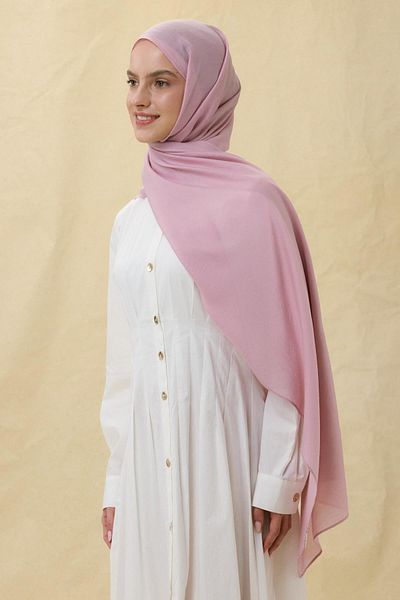 Fenza Paris Silk Candy Pink Color Cotton Shawl