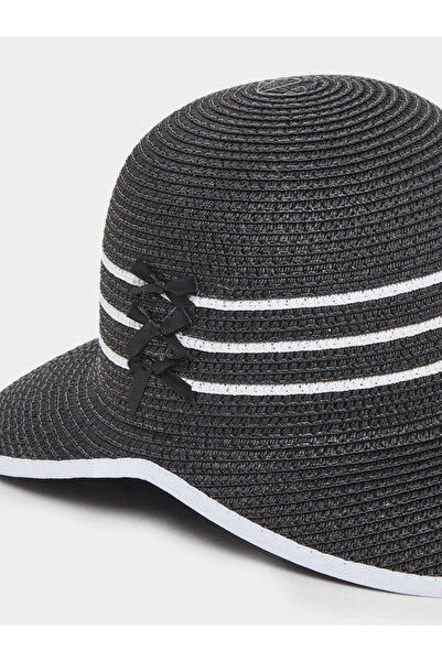 Styli Striped Straw Hat