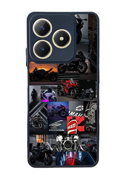 realme C61 Mat Uyumlu Siyah Kılıf – Yumuşak Silikon, Koruyucu, Şok Emici Kapak