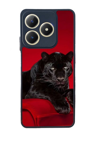realme C63 Matte Compatible Black Case – Soft Silicone, Protective, Shock Abs...