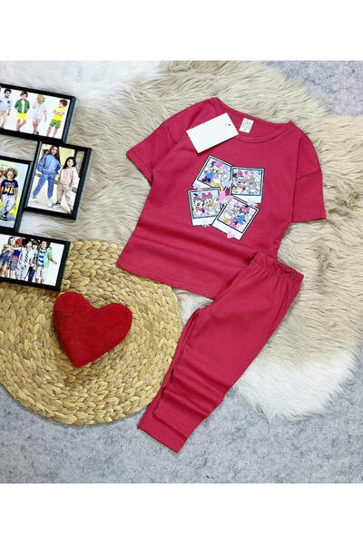 krm kerem bebe Nova sezona Štampano Pamučni džersej Komplet za devojčice sa h...