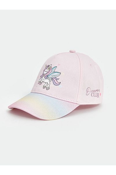 LC Waikiki LCW ACCESSORIES Printed Girl's Cap Hat
